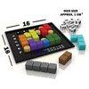 image:imageThe Genius Square from The Happy Puzzle Company  Game of The Year Award Winner 60000 Solutions STEM Puzzle Game Roll Dice Race Your Opponent to Fill Grid with Different Shapes6x6