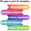 image:imageThe Genius Square from The Happy Puzzle Company  Game of The Year Award Winner 60000 Solutions STEM Puzzle Game Roll Dice Race Your Opponent to Fill Grid with Different Shapes6x6